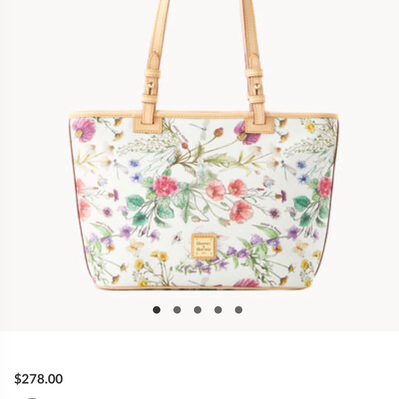 Dooney and Bourke Botanical Collection small shopper - Picture 10 of 11